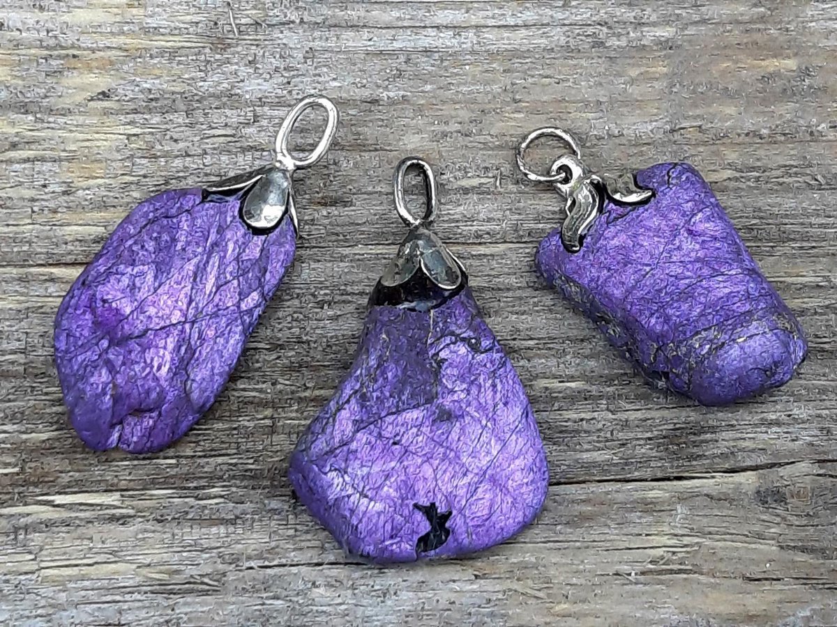 Edelsteen Purpuriet hanger